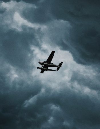 Cumulus clouds — a precursor of stormy weather