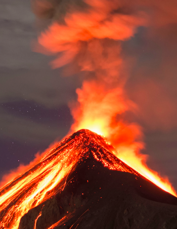 How volcanoes work