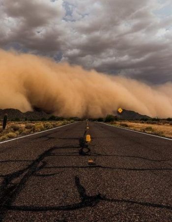 What is the dust storm and how does it work