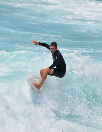 The Physics of Surfing