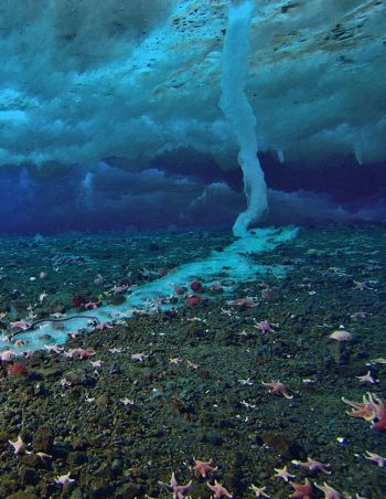 What is a brinicle — the underwater stalactite