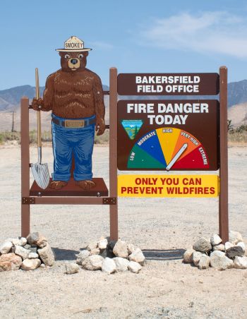 Learn to read Fire Danger levels — stay away from wildfires
